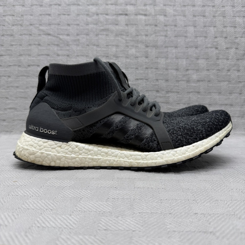 Adidas UltraBoost X ATR Mid Black Shoe Womens Size‎ 10 BY8925